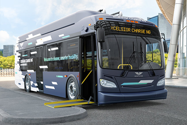 New Flyer Xcelsior Charge Bus - Greenwood Products Partner